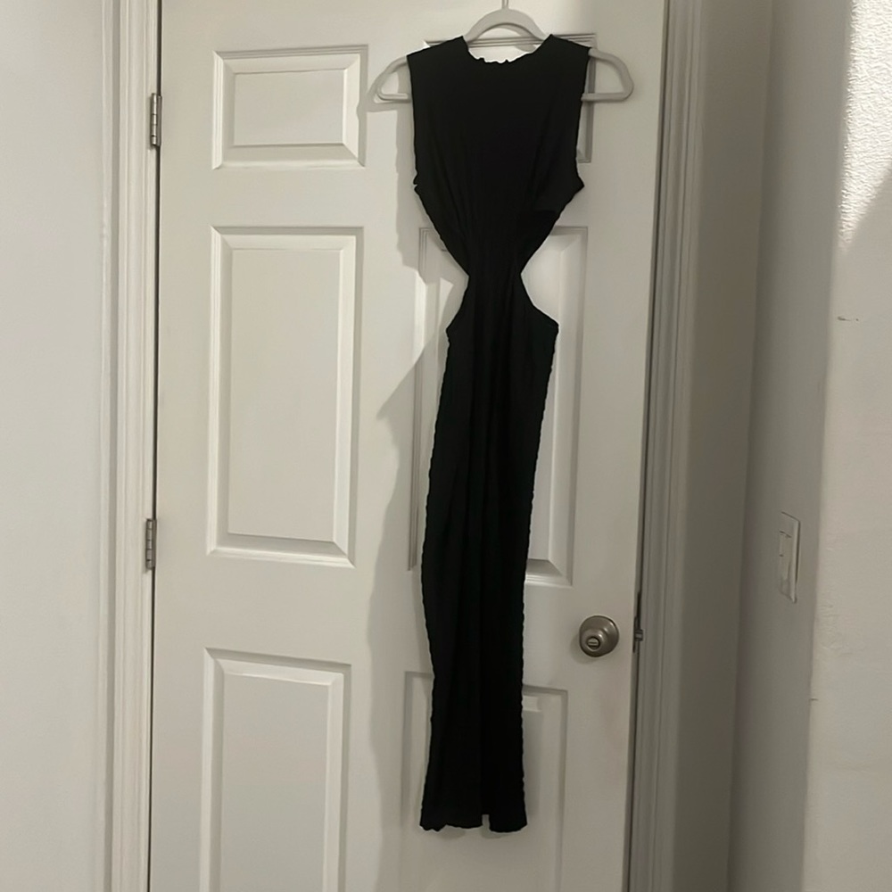 ZARA Cut out body con dress